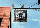 Main Miltenberg Werbeschild Gasthaus zum Riesen